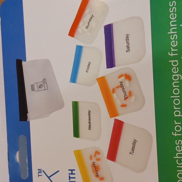 REUSAPAK Reusable 7 daily purpose pouches with storage bag. Set of 8 - Picture 6 of 10